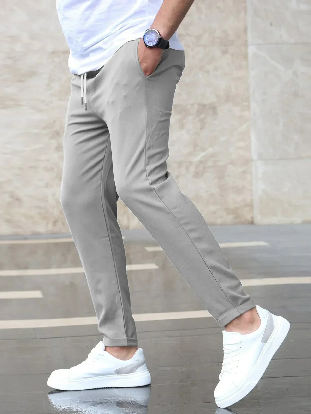 Francesco Comfort Pants with Stretch